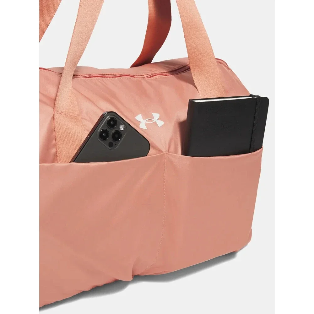 Under Armour Studio Lite Duffle Bag Unisex OS Pink Adjustable Strap GBO3052
